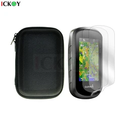 Carrying Outdoor Portable Case Storage Pouch Bag + Screen Protector for Garmin Oregon 600 600T 650 650T 750 750T 700 GPS