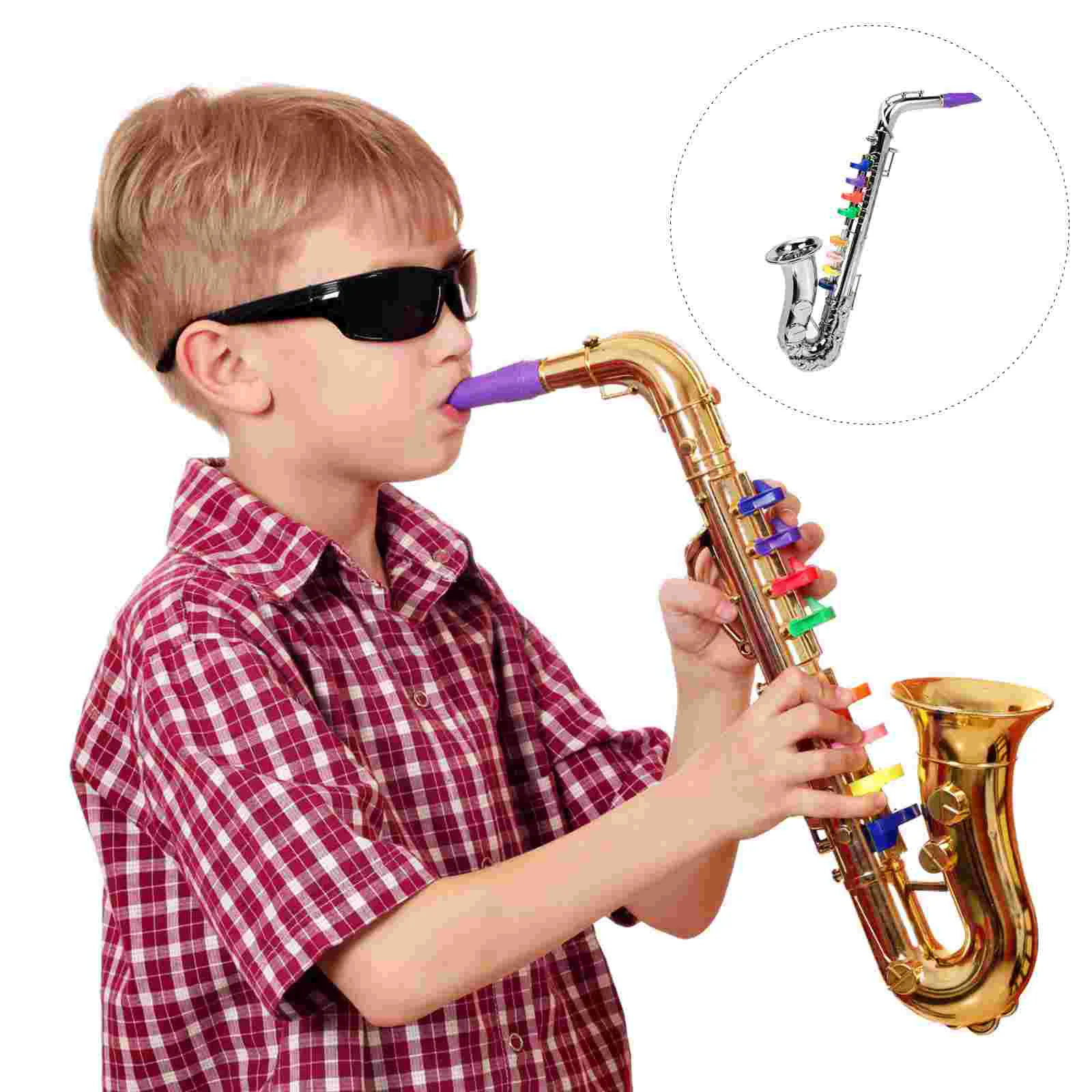 Sax Speelgoed Speelgoed Simulatie Saxofoon Instrumenten Speelset Peuter Kinderen Muzikaal Kind