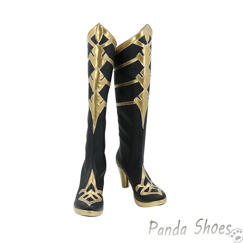 Es sakuma rei cosplay schuhe anime spiel cos lange stiefel ensemble stars untote cosplay kostüm prop schuhe für con halloween party