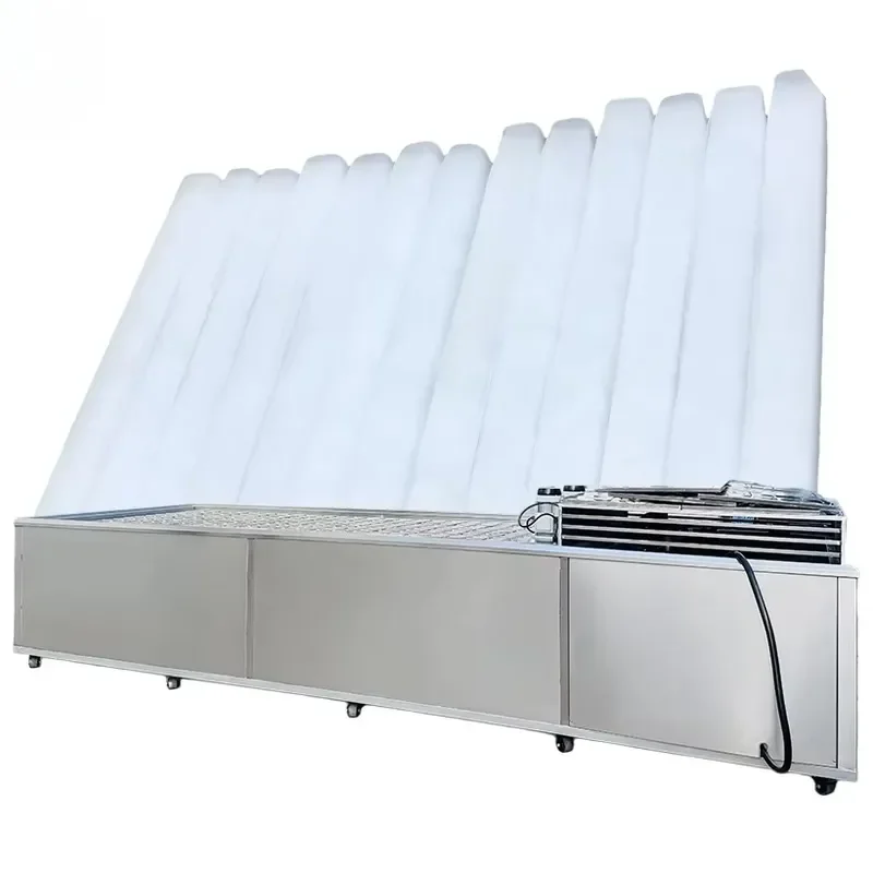 Industrial Big Ice Brick Cube Maker 1Ton Brine Ice Block Making Machine