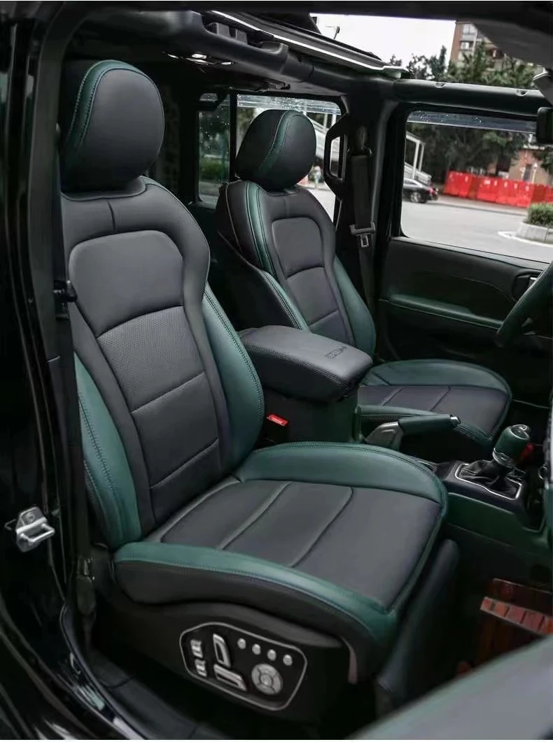 New Style 2 Pieces/set Customized High Quality Lexus/Prado/Wrangler Color Customizable Main and Passenger Seats
