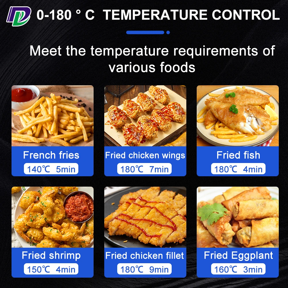 DaLin Commercial Fryer Factory  24L Two Tanks Industrial Fryer Commercial Deep Fryer Fast Food Equipment