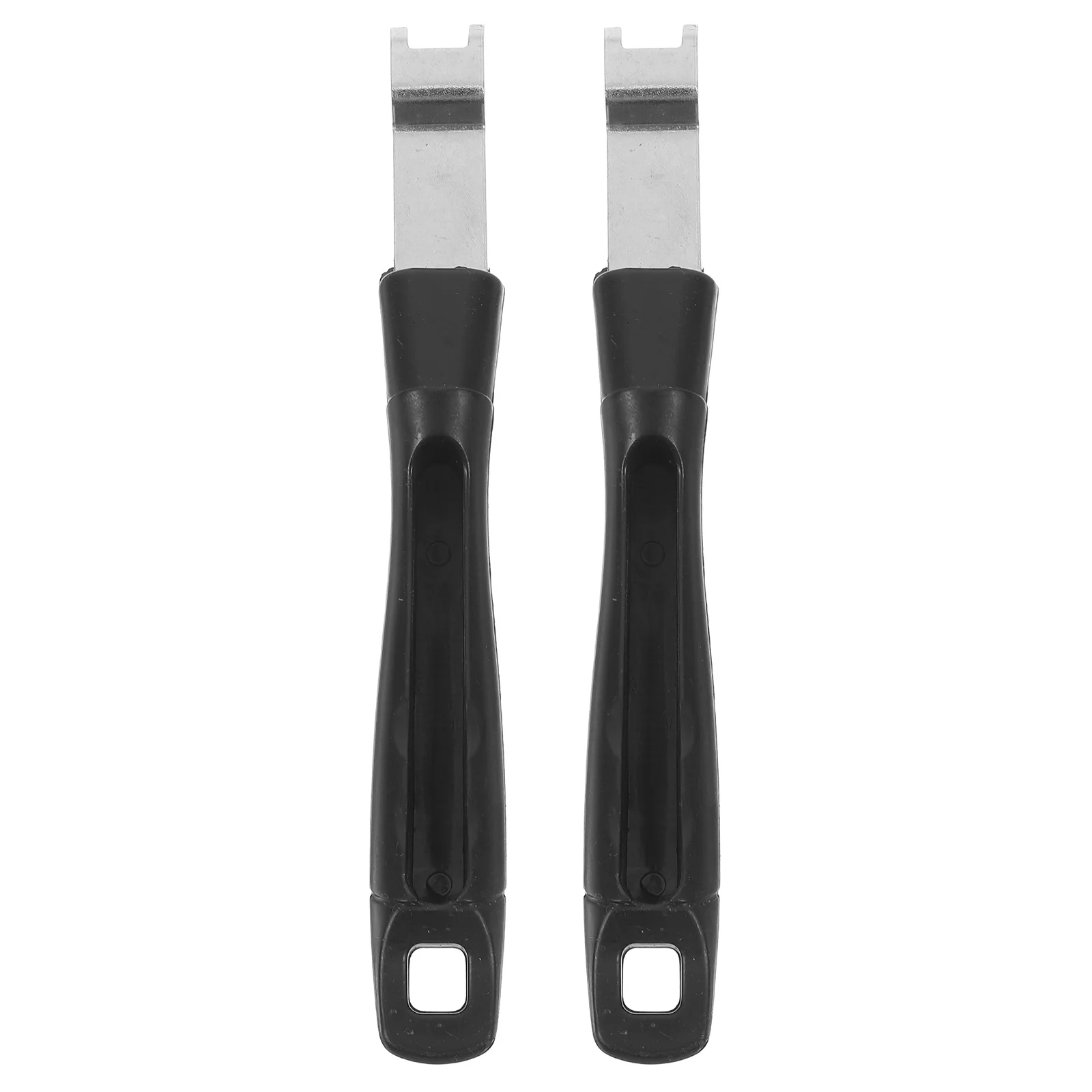 

2pcs Stainless Steel Bbq Grate Lifter Outdoor Grilling Tool Ergonomic Handle Grill Grid Picker Barbecue Accessories Cooking