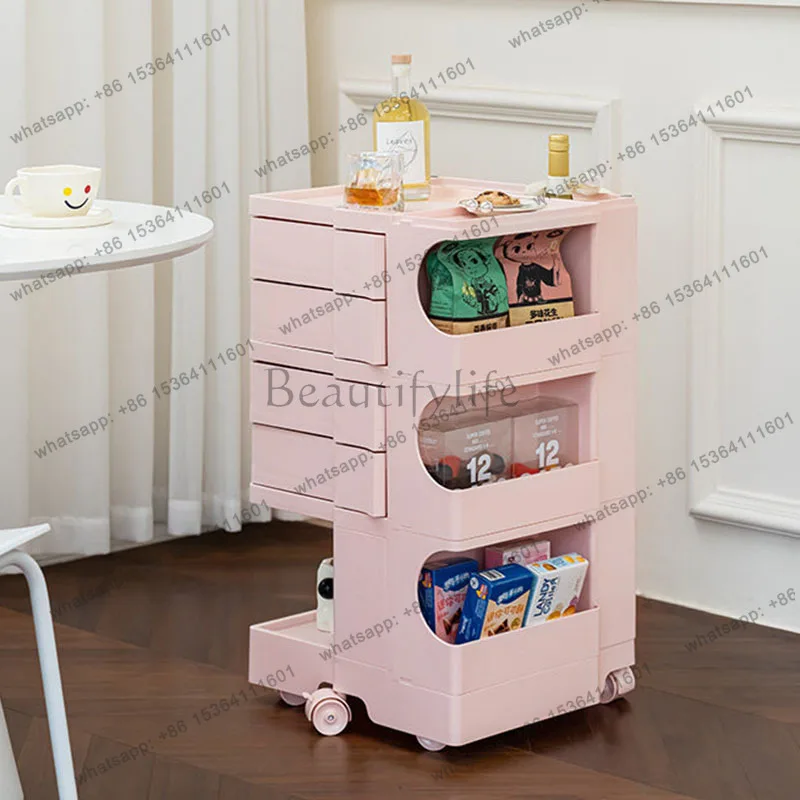 LJY Cute Trendy Bedside Table China Corner Decor Coffee Bedroom Bedside Table Drawers Cabinets Mesitas De Noche Trendy Furniture