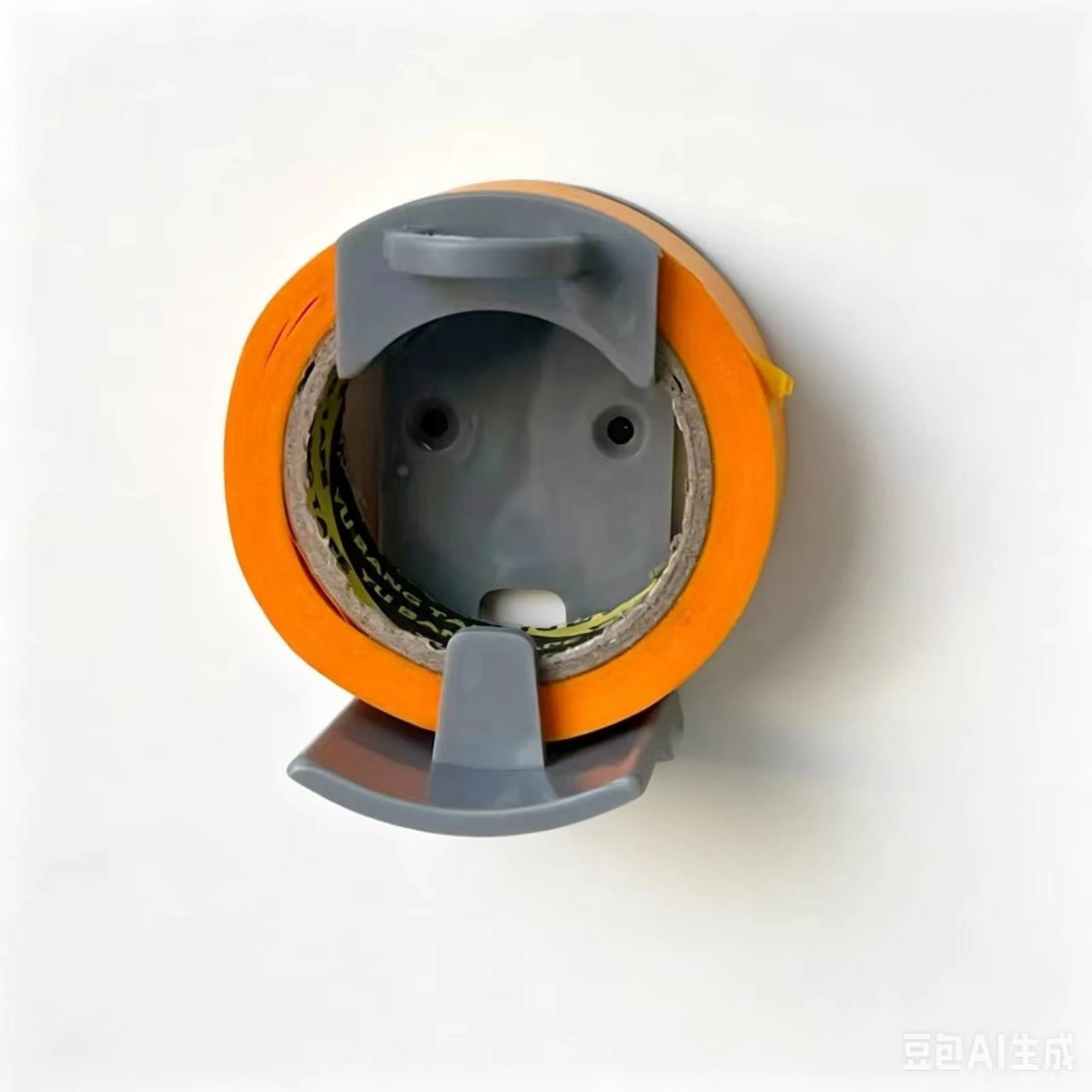 Wall-Mounted Tape Dispenser Compact Wall Tape Dispenser Easy-Access Convenient for Crafters, Craft Room, Kitchen view 4