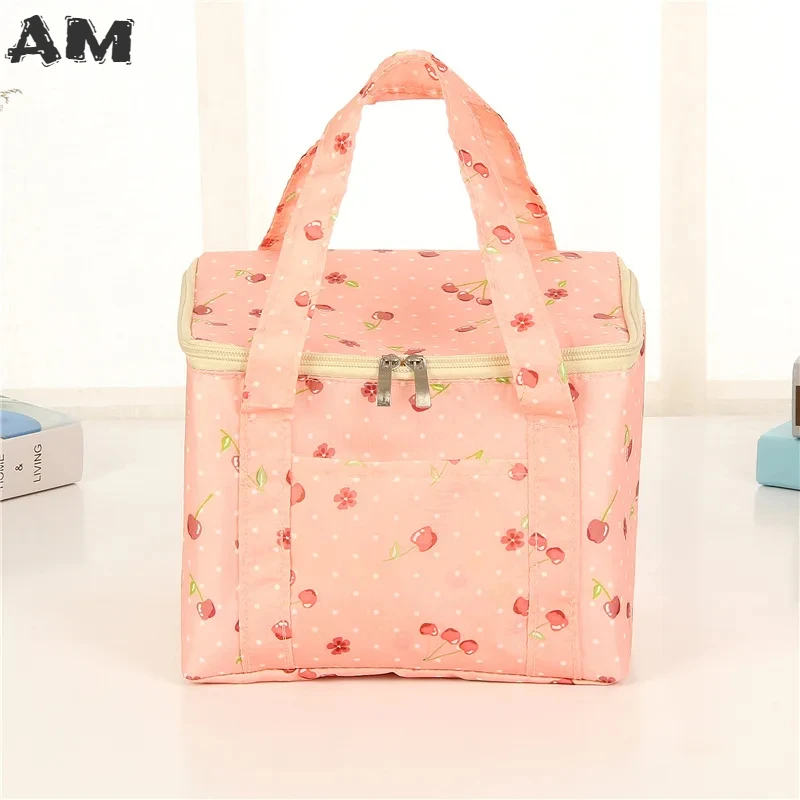 

New Oxford Cloth Meal Bag Portable Insulation Bag Meal Bag Lunch Bag Large Outdoor Picnic Bag Cooler Bag for Women Girl Kids