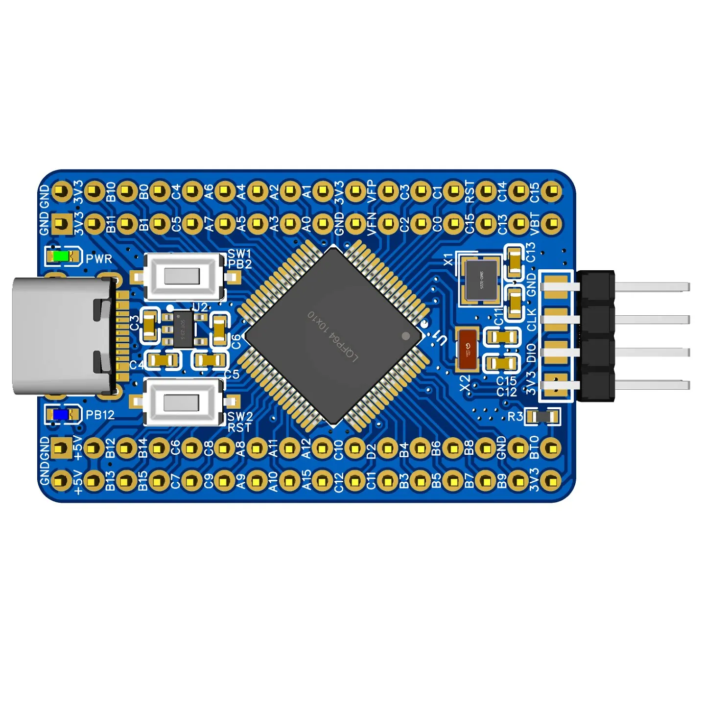 GD32F503RET6 Embedded Minimum System Core Development Board Open Source Learning Kit