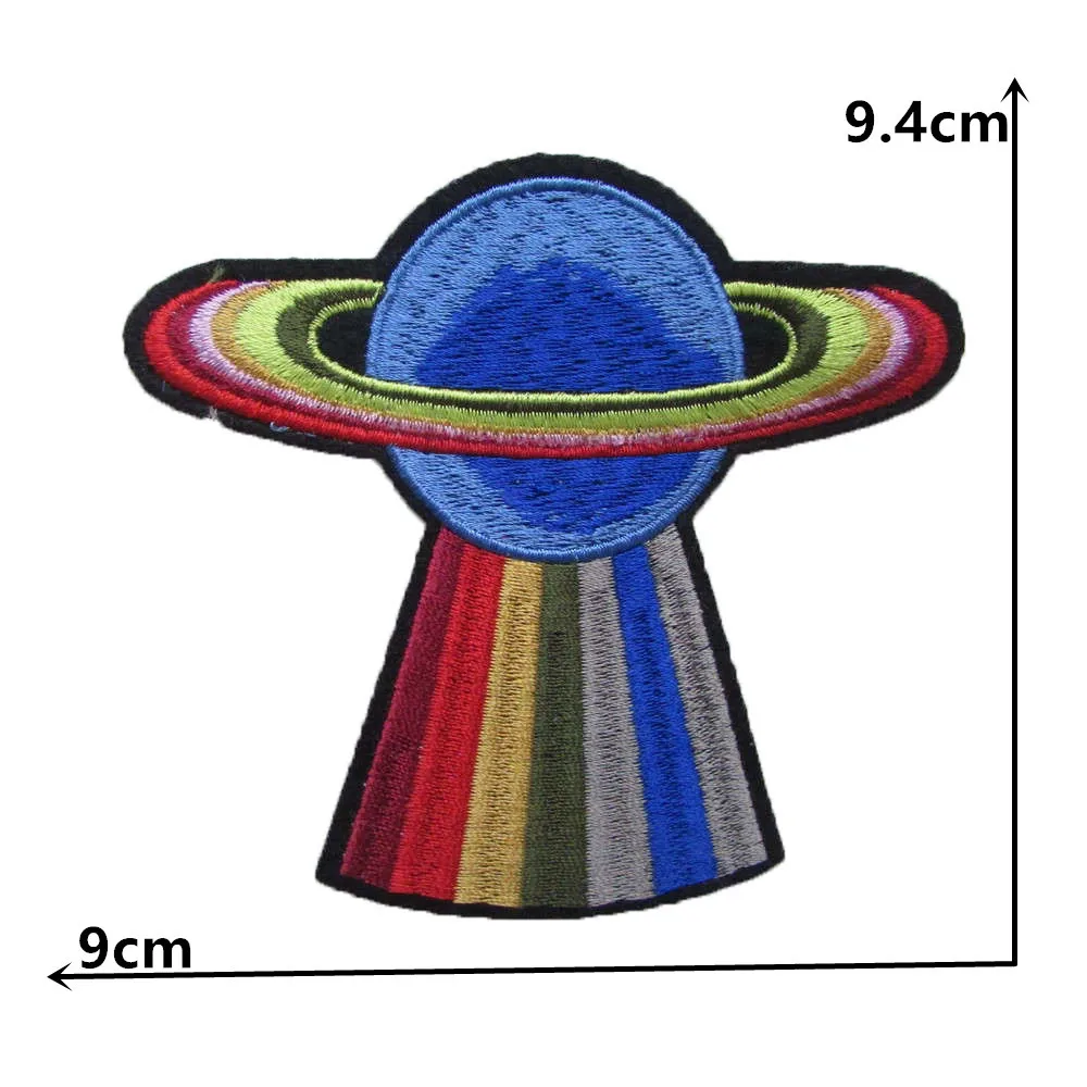 Kreskówka mała planeta hotmelt iron Diy dekoracja na ubrania i czapki torby dżinsy akcesoria odzież nadająca się do prania ubrania naszywki