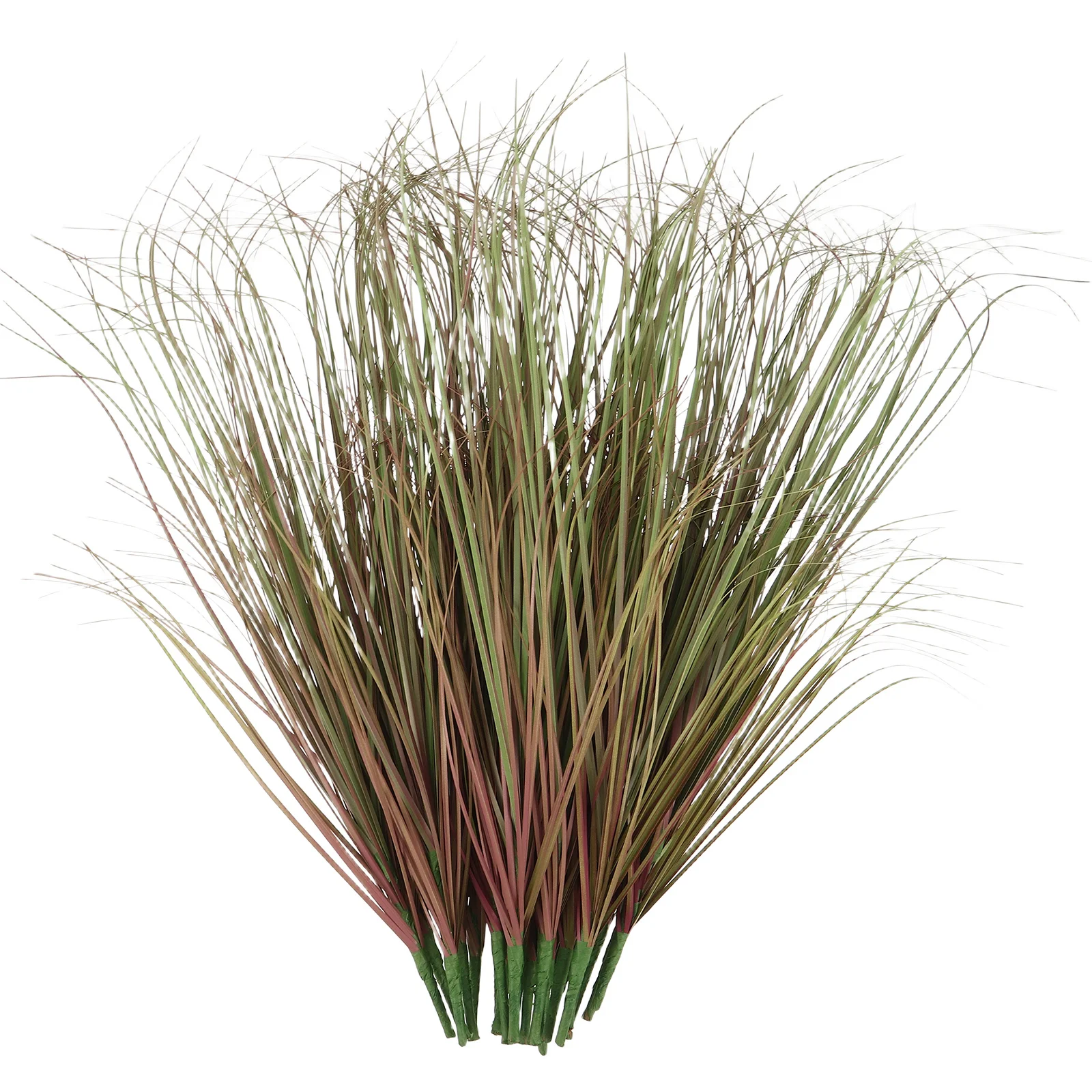 

24Pcs Artificial Grass Plants Realistic Outdoor Shrubs 19.65 Inch Uv Resistant Fake Plants for Patio Garden Balcony Decorative