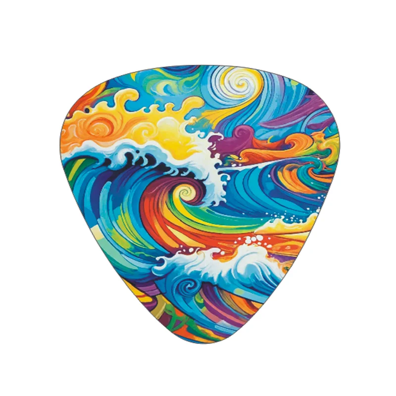 New 0.46/0.71/1.0Mm 12pcs/set Guitar Paddles Cartoon Couples Acoustic Guitar Picks Musical Instrument Accessories Pick Guitar