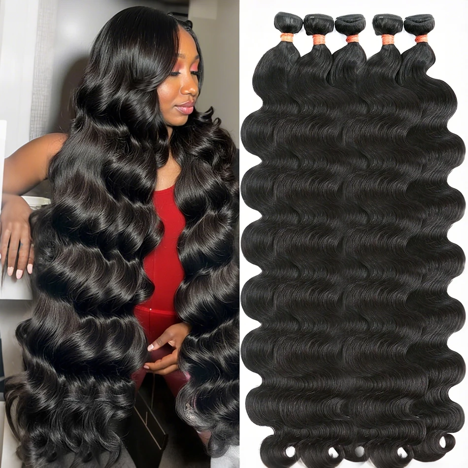 

12A Human Hair Bundles Body Wave Bundles Human Hair 18 20 22 Inch Unprocessed Brazilian Virgin Hair Body Wave 3 Bundles Deals Real Human Hair Extensions For Black Women Natural Black Human Hair Bundles