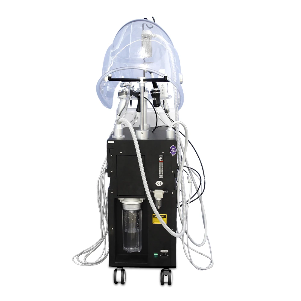 Esthetician Machine for Hyperbaric Oxygen Jet Peel Beauty: Multifunctional with Skin Scrubber for Deep Hydration Face Treatment