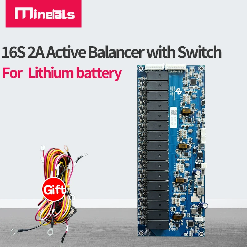 Balancer 2A for Inverter 3.0 BMS 16S for Li-ion LiFePo4 Battery Equalizer Active Balance