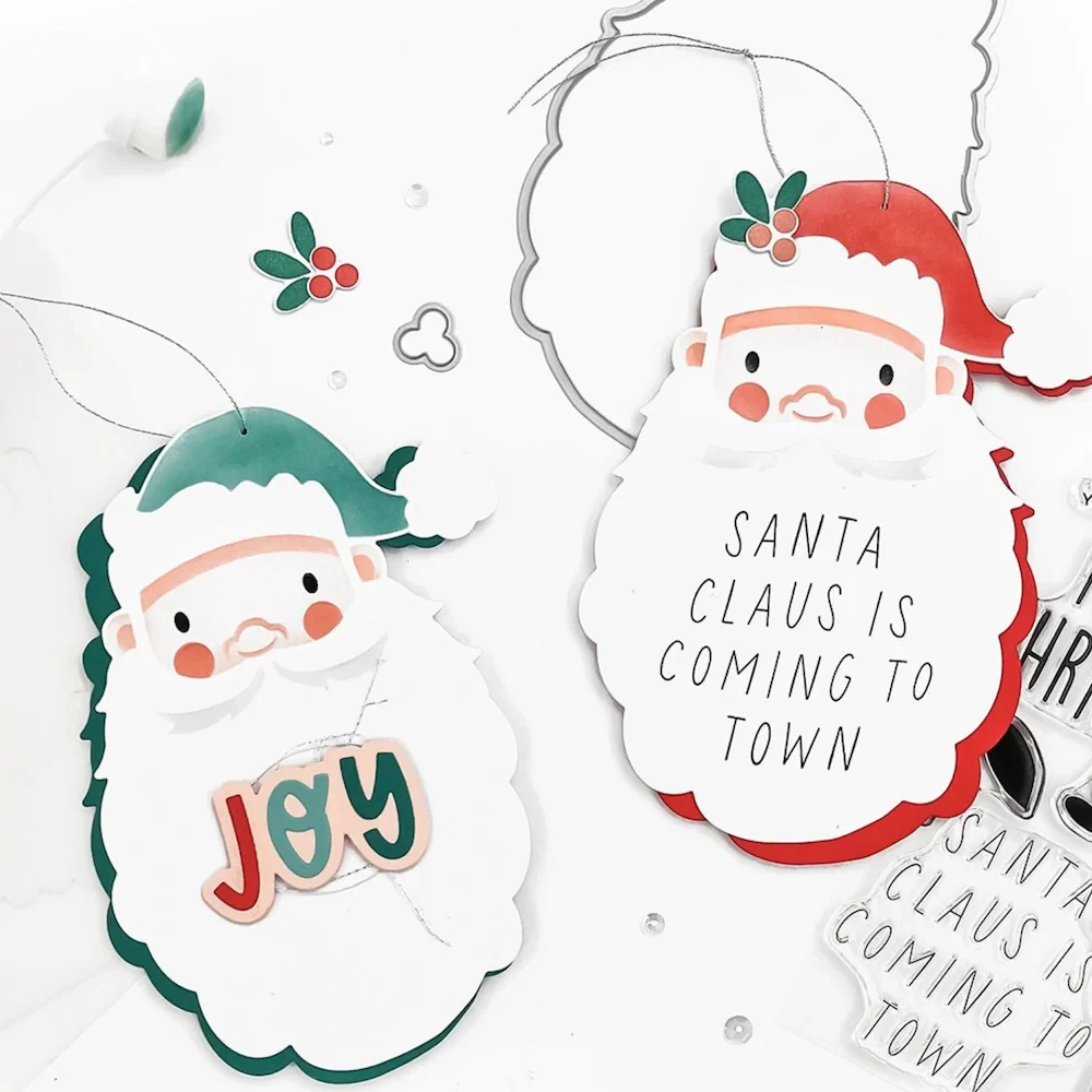 2025 جديد Yuletide لين ختم ويموت حزمة DIY بها بنفسك سكرابوكينغ الحرف صانع ألبوم صور قالب اليدوية الديكور