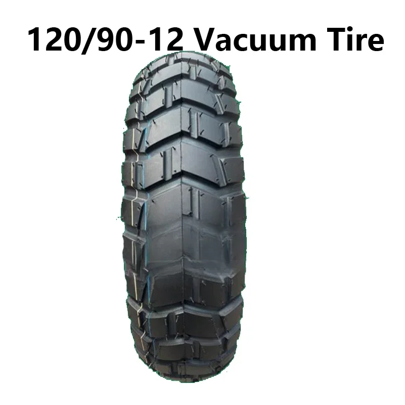 

110/90-12 Scooter Vacuum Tires Are Suitable for Front and Rear 110-90-12 Silver Steel Mini Anti Slip Tires