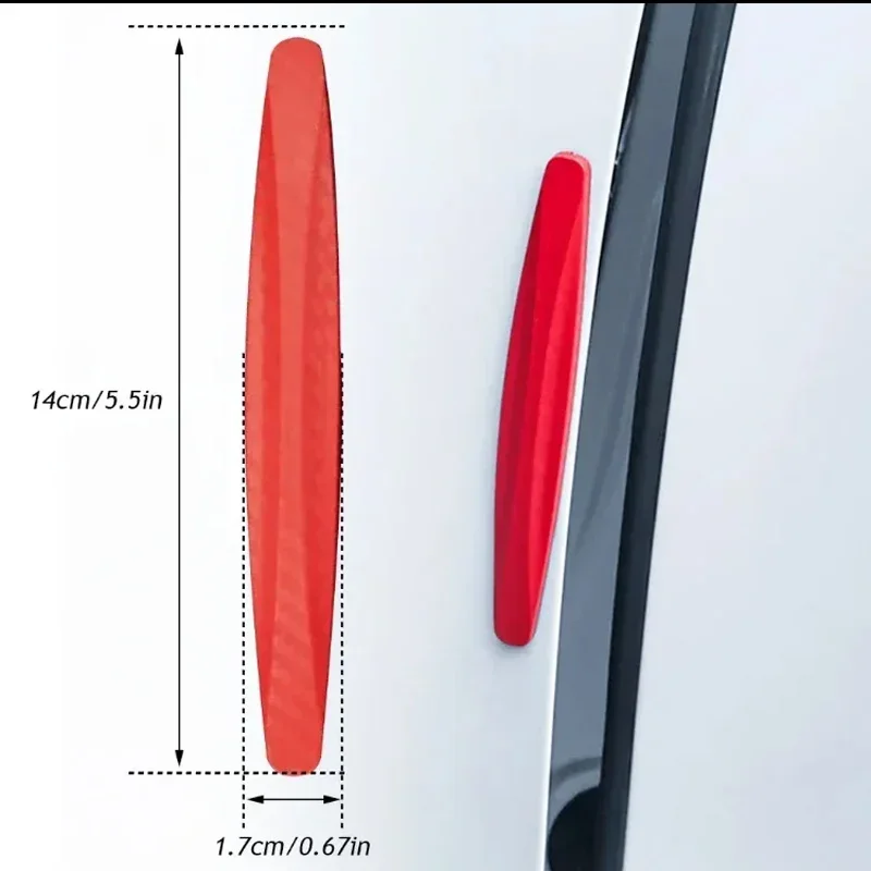 

4/6 Piece Car Anti-collision Protection Decoration Strip Universal Front Rear Bumper Corner Protector Guard Car Accessories