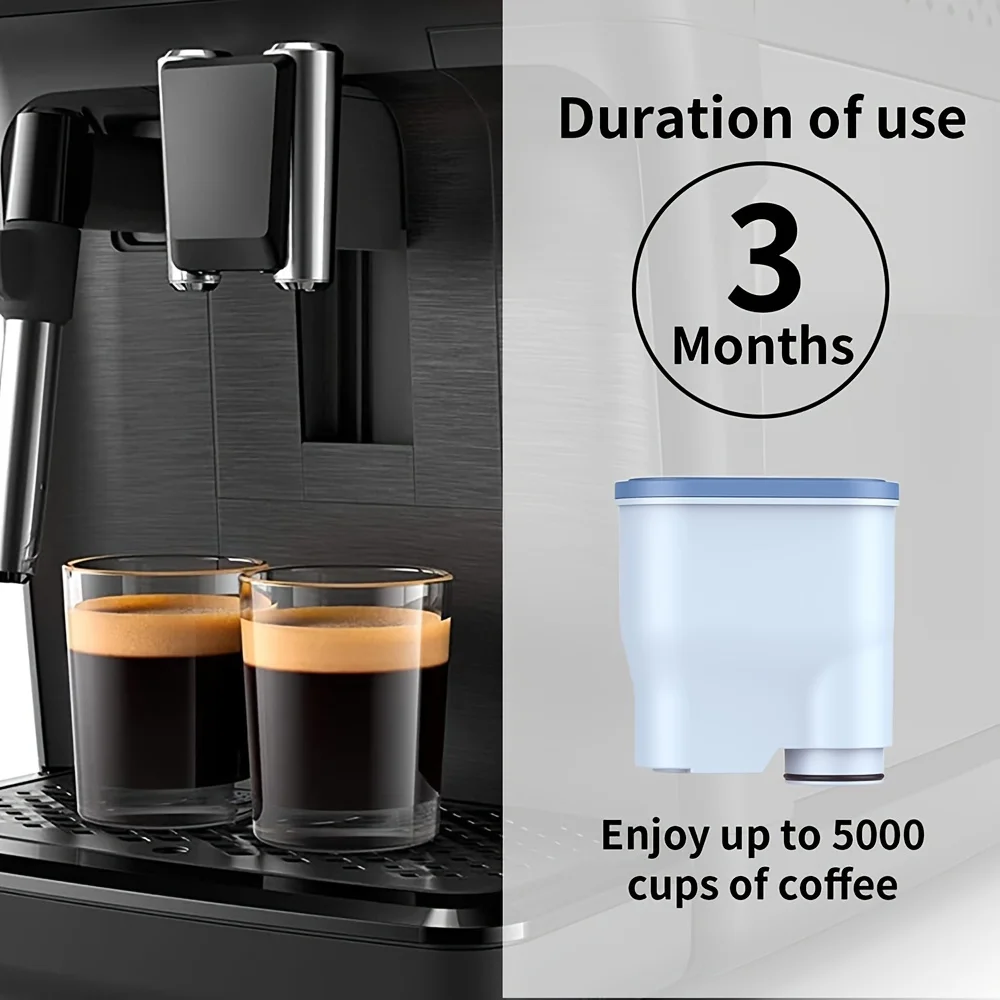 1/2/3/4 Stück Wasserfilter für Philips ® AquaClean ® CA6903/10、CA6903/22, CA6707/20, kompatibel mit Saeco ® und Philips ® Aquaclean