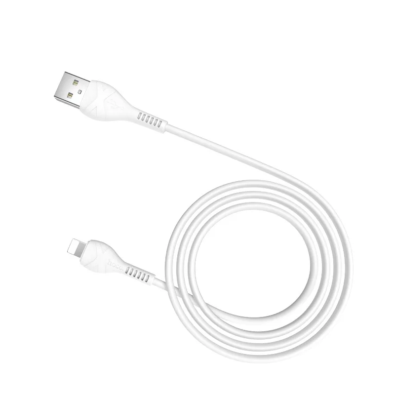 HOCO Data cable for iphone android type-c Durable USB mobile phone data charging cable 1M PVC