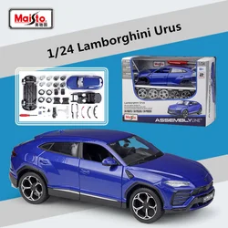 Maisto Assembly Version 1:24 Lamborghini Urus SUV Alloy Car Model Diecasts Metal Sports Car Model Simulation Childrens Toys Gift