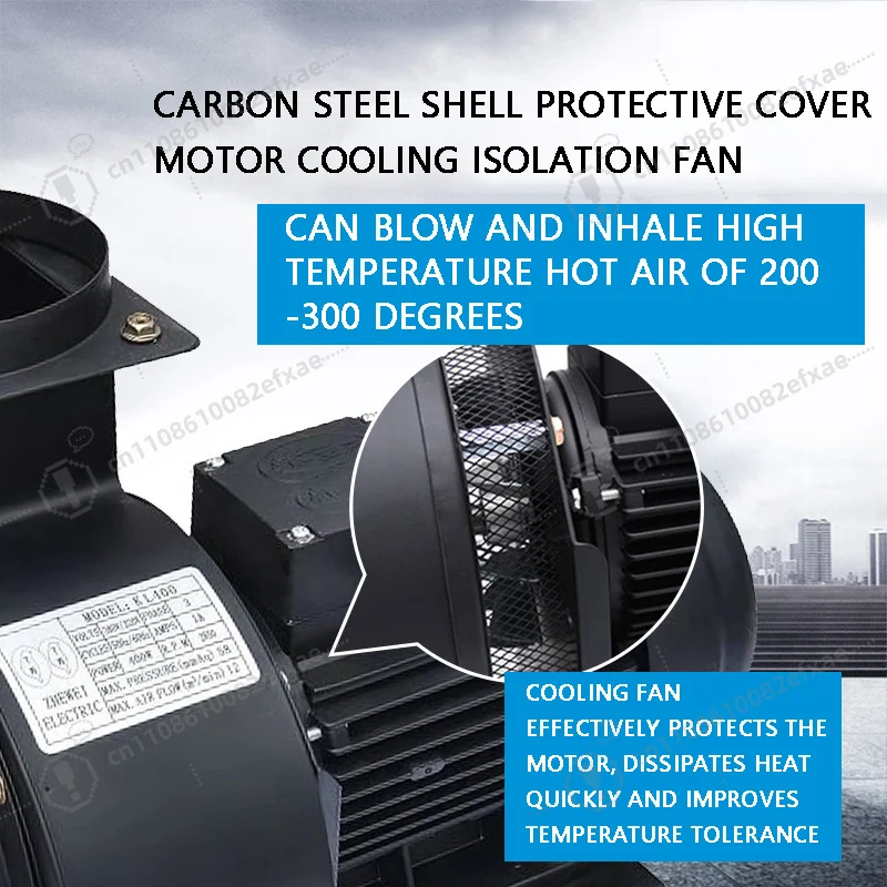 Cy140 High Temperature Centrifugal Fan Multi-Blade Induced Draft Blower Industrial Exhaust Fan Boiler System Equipment view 4