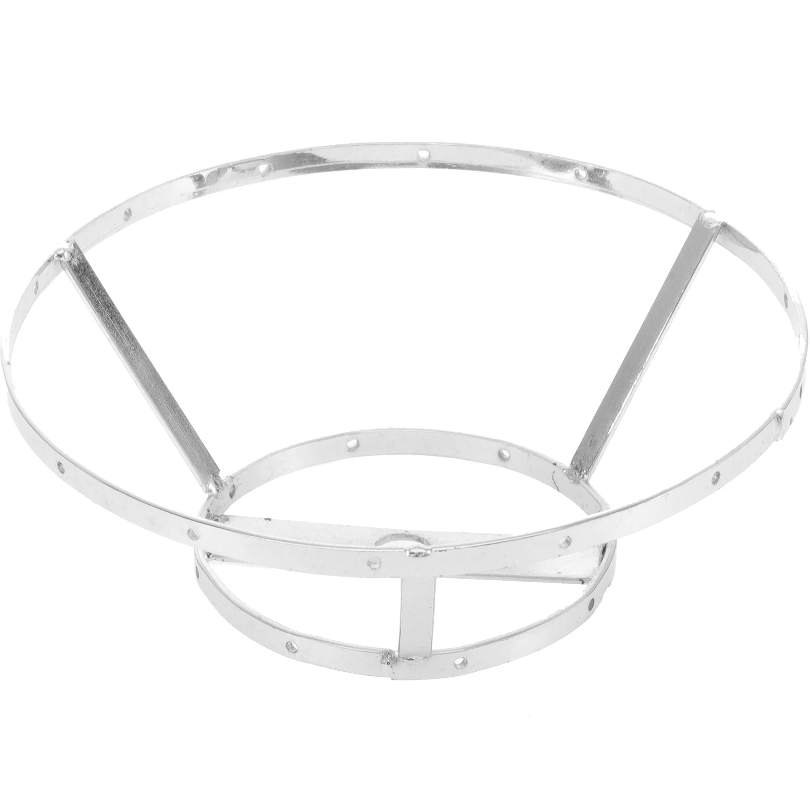 

DIY Lampshade Frame Metal Lamp Shade Rack Desk Table Lamp Frame Shells Chandelier Wire Lampshade Holder Light Cage Guard