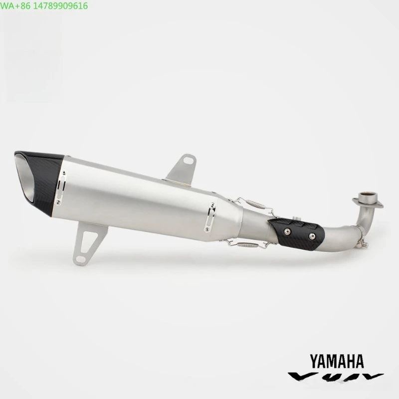 

RS suitable for XMAX300 modified exhaust pipe full section lengthened Carat model carbon fiber tail commuter street