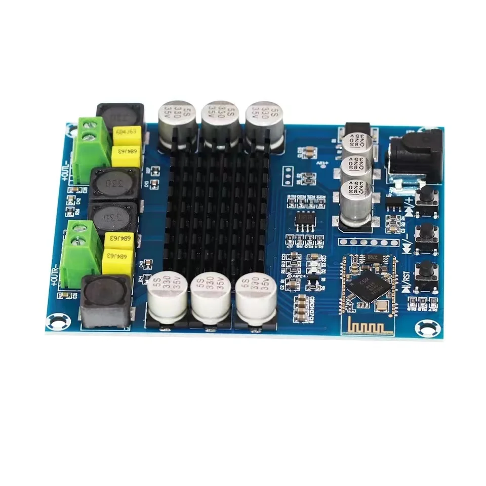 Class-D Amplifier XH-M548 Bluetooth 5.0 Dual Channel 2*120W Digital Amplifier Board TPA3116D2 Audiophile Audio Amplifier Board