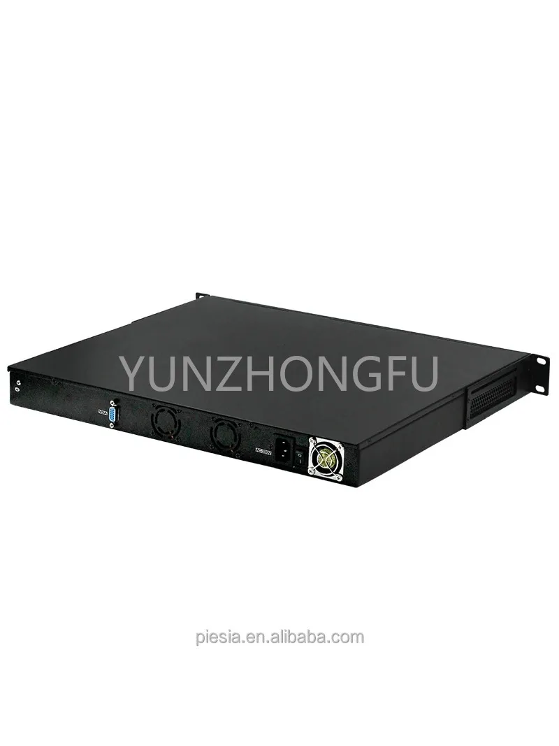 Hálózati Sportszer 8th/9th Útbaigazítás i3-i5-i7/pentium H110 Szerver rackmount Csipa 6LAN pfsense Tüzvédő Mali PC 1U Poggyásztartó esetben