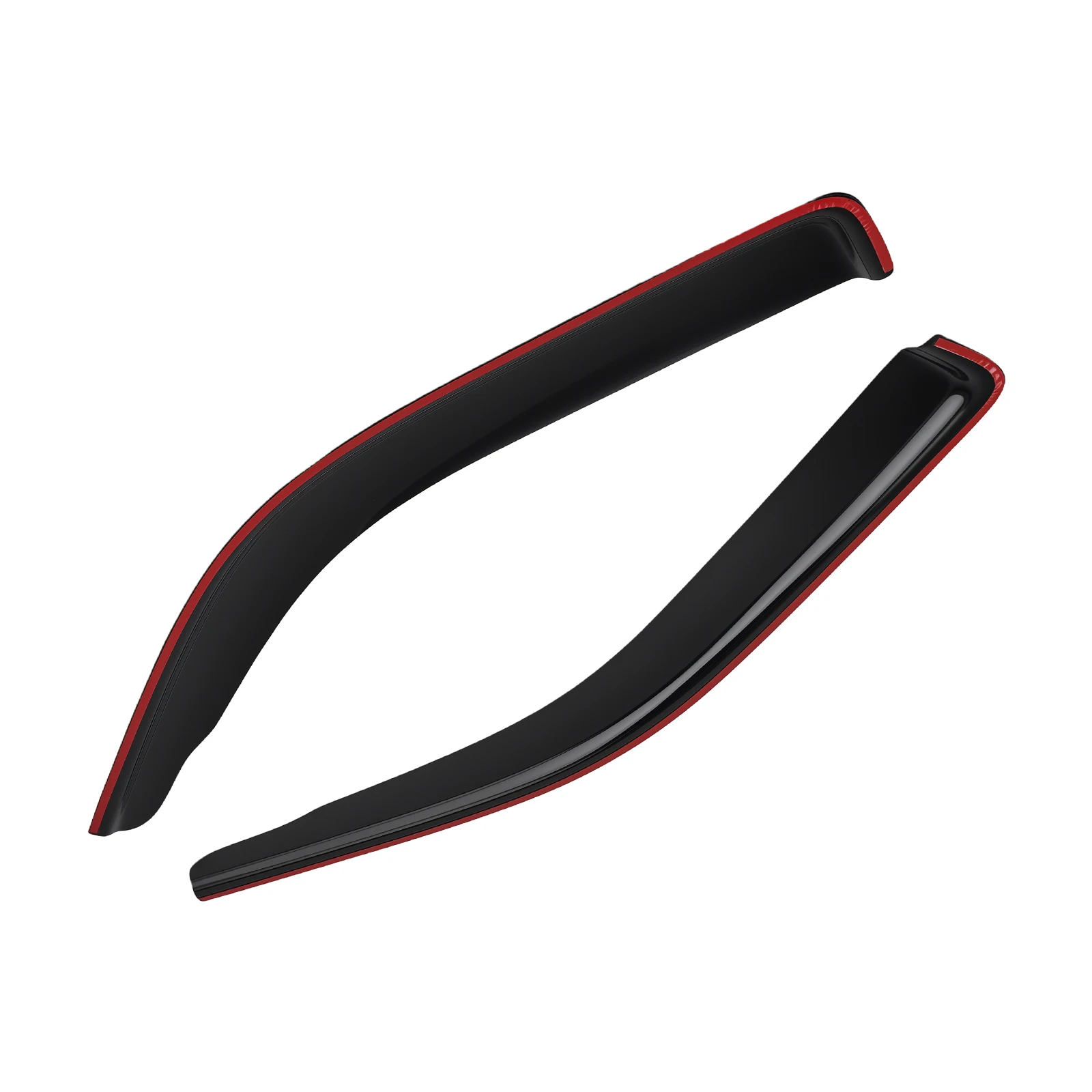 

Wind Deflectors Set for VW Transporter T5 T6 T6.1 03-24 Outside Mount Black 2x