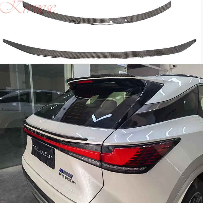 Carbon Fiber Rear Trunk Boot Wing Rear Lip Roof Spoiler For Lexus RX RX200t RX300 RX450h RX 2023 2024 Car Styling