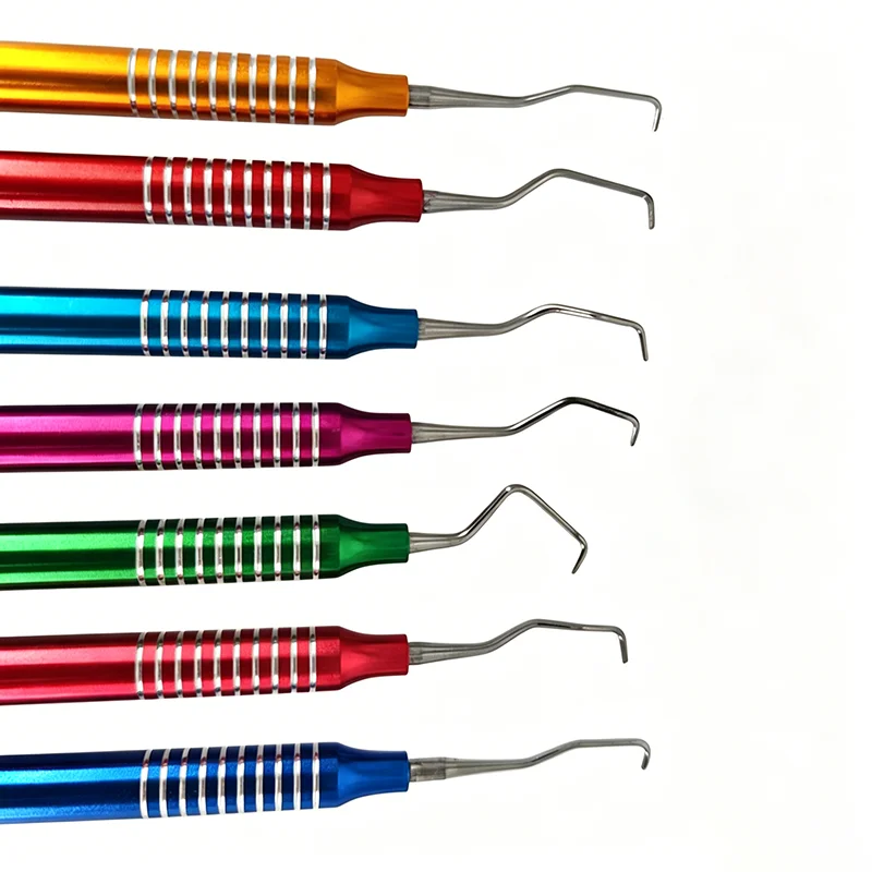 7PCS Color Dental Gracey Curet - Dental Mirror Probe review and price