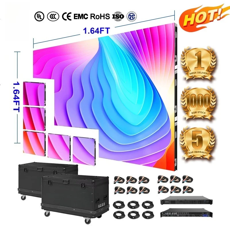 RX Outdoor Programmable Scrolling  Sign IP65 7680Hz P2.6 P3.91  Display Digital Signage  Billboard Business Advertising