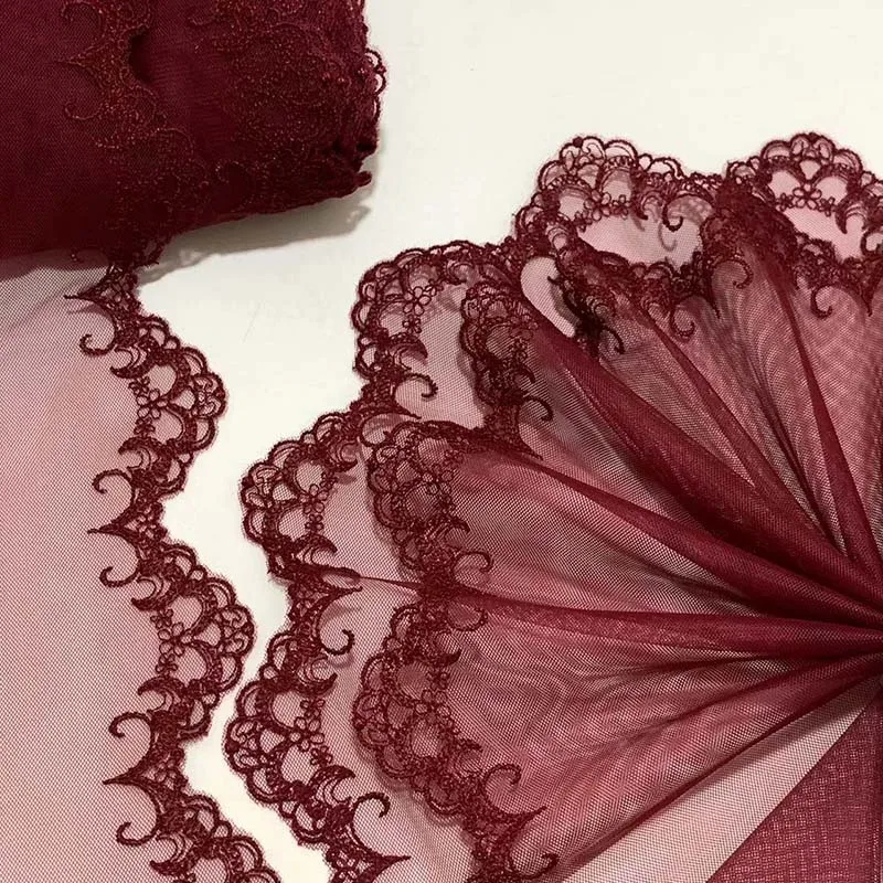 

15 ярдов ретро-кружевной тесьмы для декора, отделки, шитья, аксессуаров для бюстгальтеров, нижнего белья, одежды, материал для рукоделия, ткань, кружево