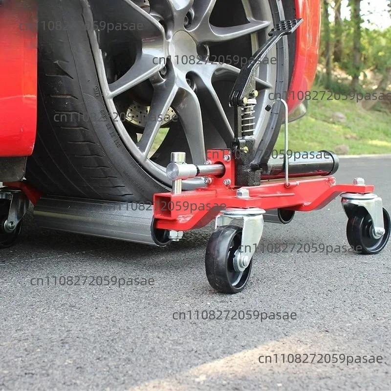 Vehicle Mover, Property Management, Swivel Casters, Manual Hydraulic Vehicle Mover, Sheet Metal Trailer Support Wheels