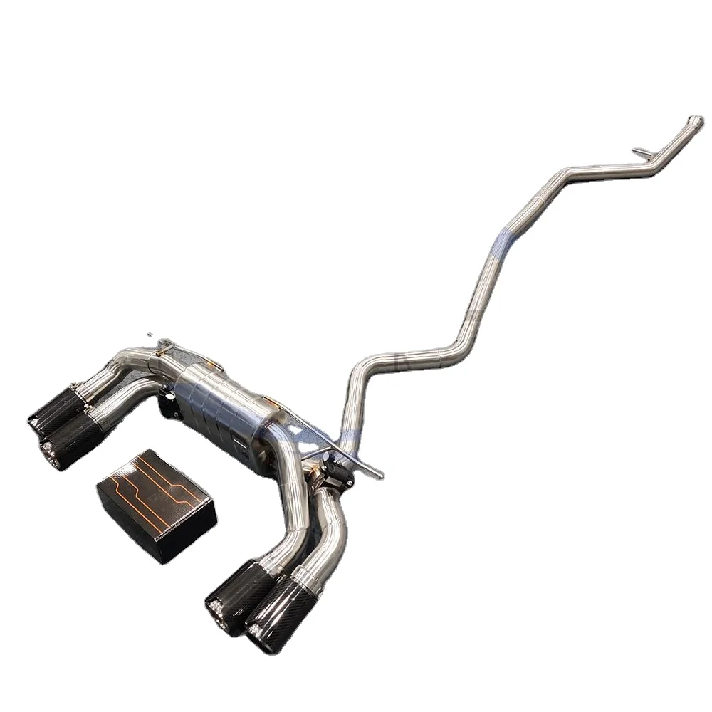 

Выхлопная система из нержавеющей стали 304 с дистанционным управлением клапаном