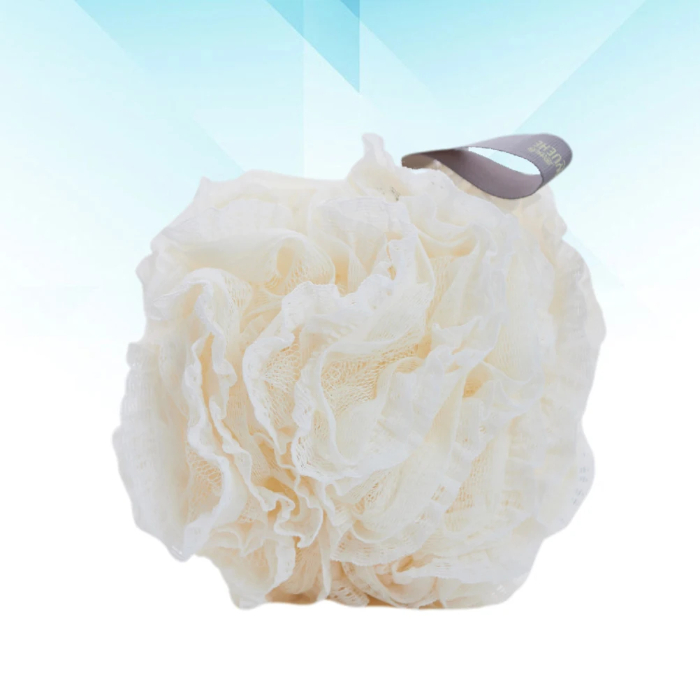 

Long Lasting Mesh Bath Ball Gentle On Skin With Comfortable Friction Suitable For Men And Women Skyblue Shower Accessory