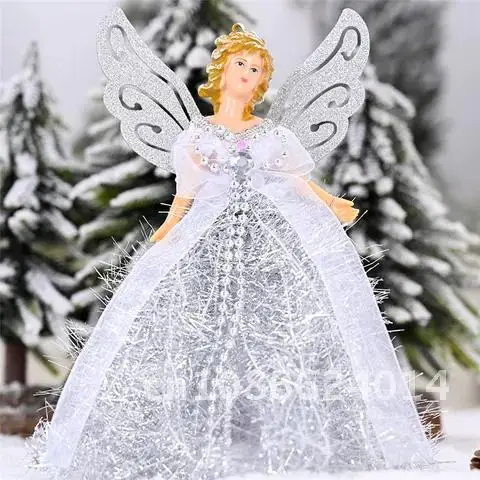 

Angel Dolls Christmas Tree Ornaments Pendant Decor Cute New Year Noel Desktop Decoration Kids Gift