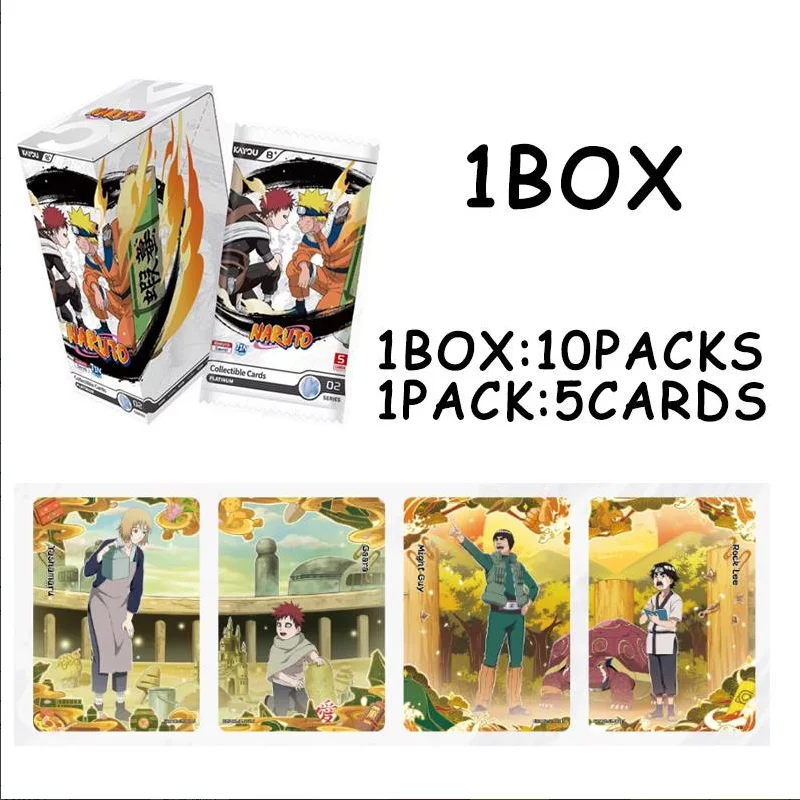 caja-de-sobres-naruto-kayou-chapter-jin-sea-cartas-coleccionables-de-anime-tcg-ssr-ur-ptr-ar-carta-rara-flash-juguete-de-regalo-para-ninos