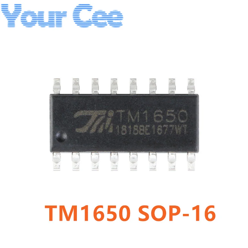 10pcs TM1650 TM1621D TM1621 TM1668 TM1638 TM1618 TM1629 TM1628A TM1629A TM1620 Chip