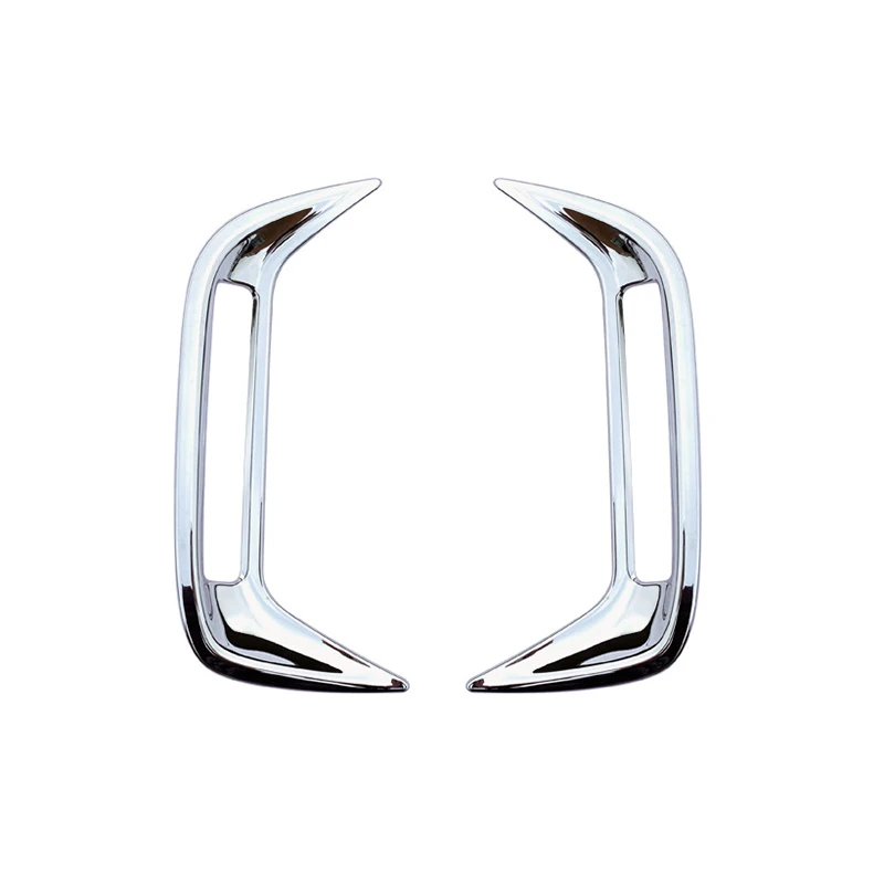 for Toyota Yaris Cross 2020 2021 Chrome Rear Fog Light Lamp Cover Trim Fog Lamp Frame Sticker Bumper Spoiler