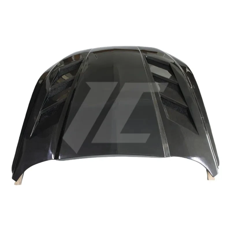 

004 Style Carbon Fiber Fibre Front Bonnet Engine Hood for Ford Mustang 2018-2023