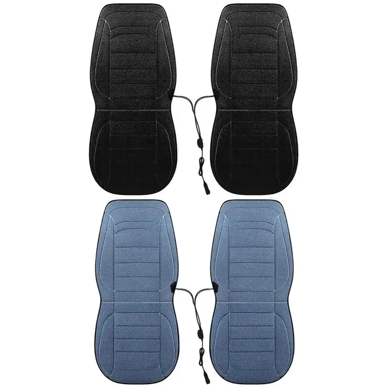 Heated Car Seat Cover Fluffy Soft Auto Heating Cushion Imitation Cashmere Electronic Heated Seat Pads for  truck Office Chair