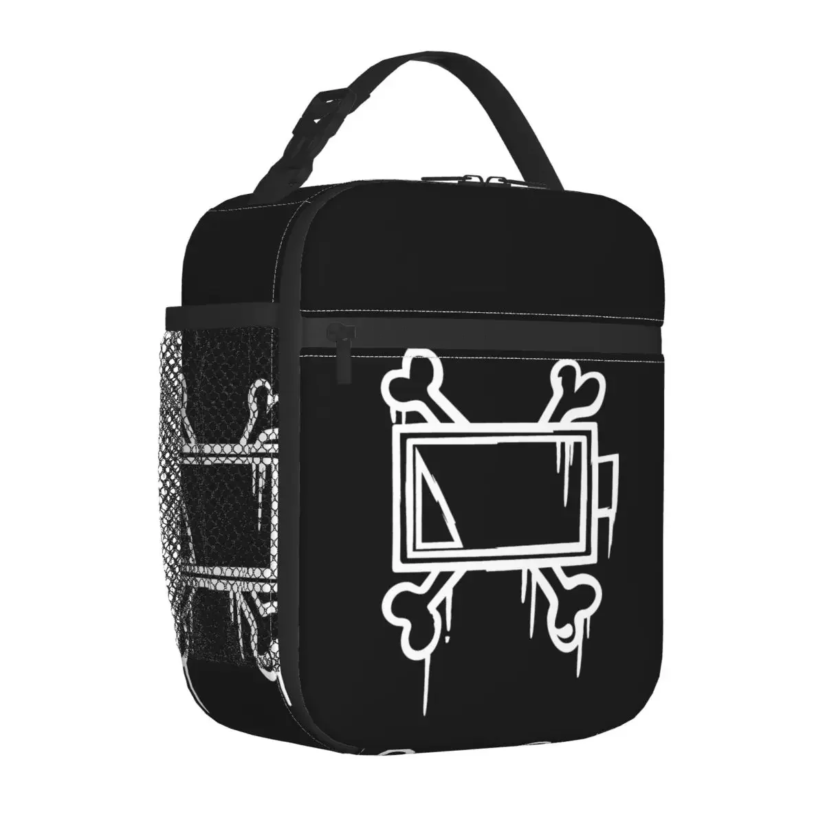 

Uzi Doorman Bone Batttery Insulated Lunch Bag Thermal Bag Lunch Container Murder Drones Leakproof Tote Lunch Box Food Handbags