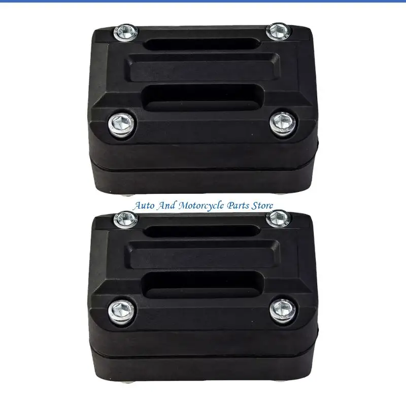 P9FD Rubber Motorcycle Crash Universal Anti Vibration Frame Guard Falling Crush Simple Setup