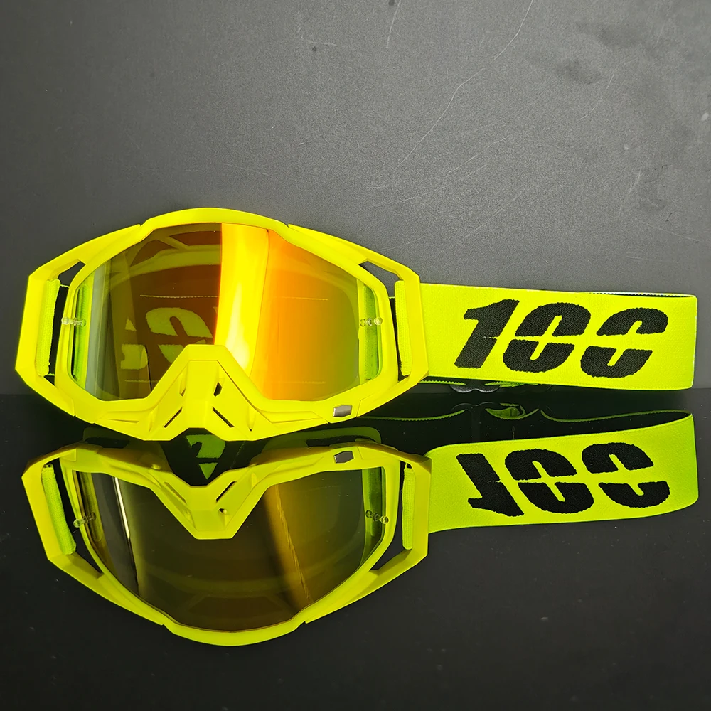 Verstellbare Motorrad-Motocross-Brille Winddicht Passend für Männer Langstrecken-Motorradfahren