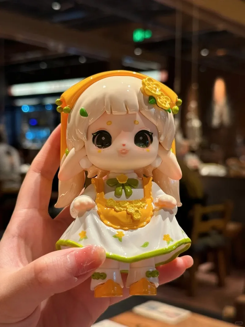 Anime Character Ruby Tea Fairy House Series Blind Box Cute Doll Model Desktop Car Ornament Collection, Children'S Surprise Chri