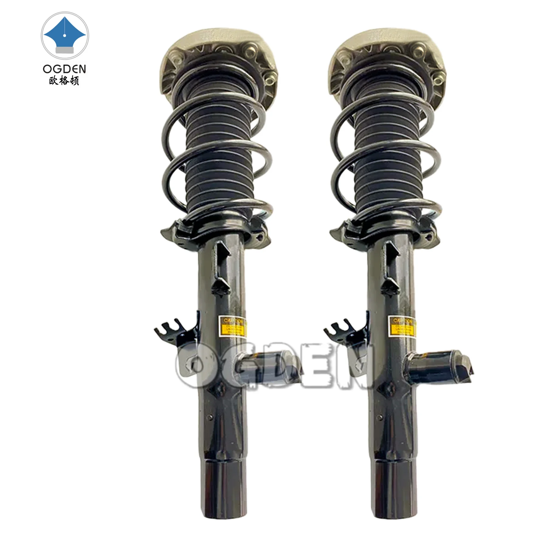 OGDEN 2PCS For BMW 3 4 Series F30 F31 F32 Front left+Right Spring Shock absorber Assembly W/EDC 37106850252 37106850253