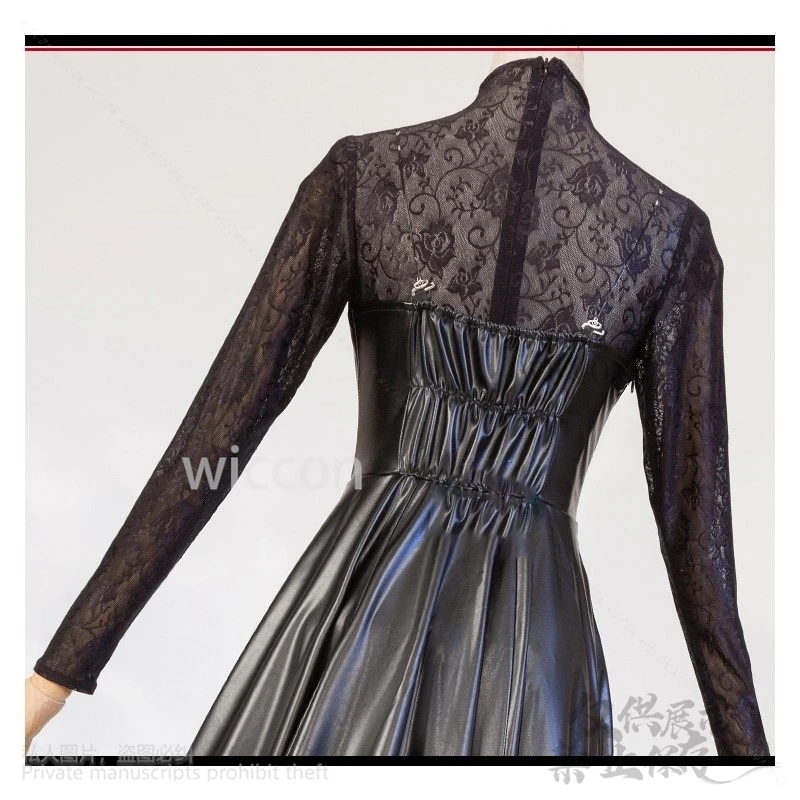 Anime Sakamoto Days Osaragi Black Cosplay Costume Evening Dress Lolita Wigs Halloween Party Uniform For Women Girls Customized