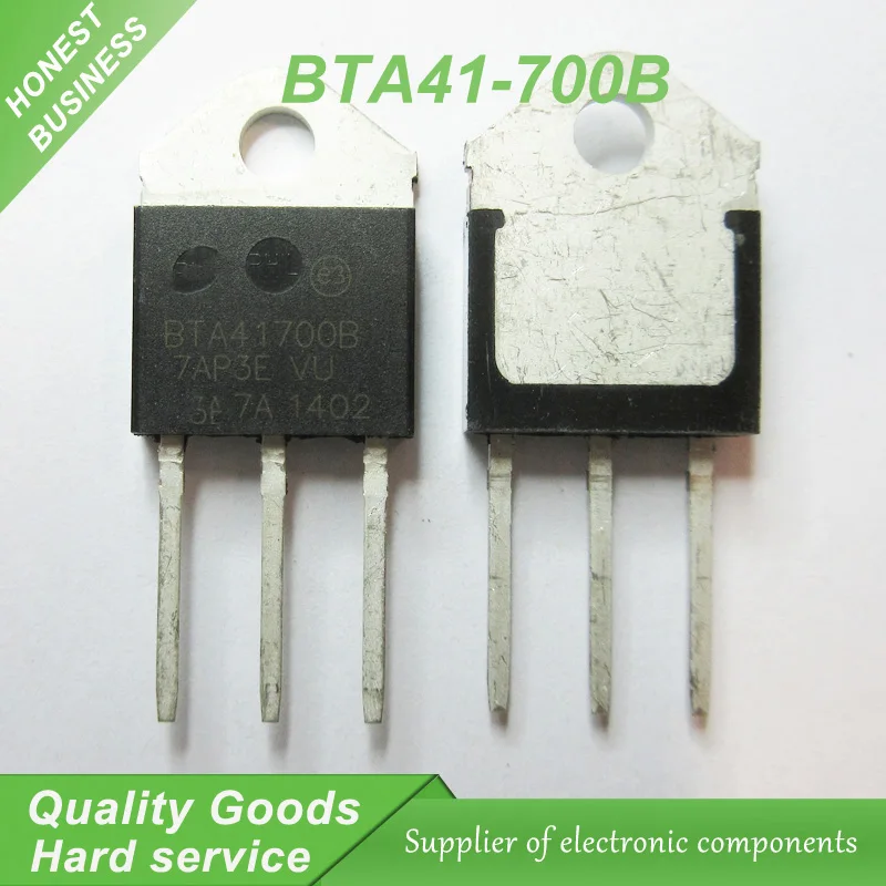 

Бесплатная доставка 10 шт./лот BTA41-700B 6A700V TRIAC TO-3P посылка новый оригинальный