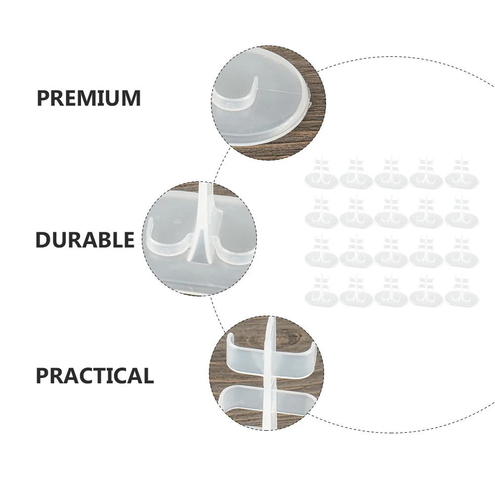 

20Pcs Durable Accessory Stand for Creative Playtime and Imagination Stand Base Dolly Accessories